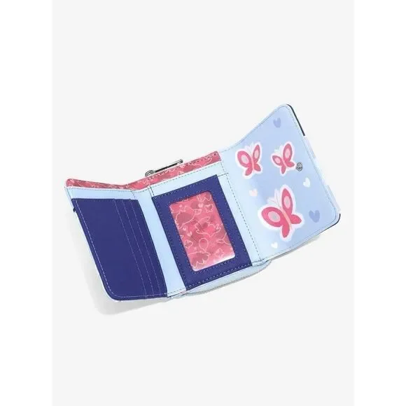 Loungefly Disney Winnie the Pooh Eeyore and Piglet Butterfly Wallet